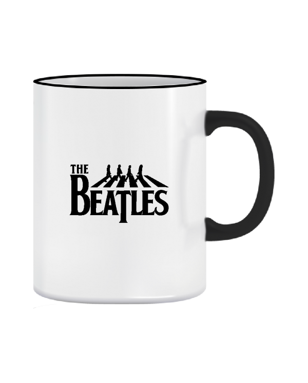 Puodelis The Beatles logo Puodelis The Beatles logo